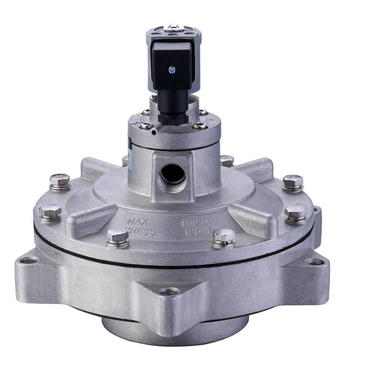 Katup pulsa solenoid tertanam ganda