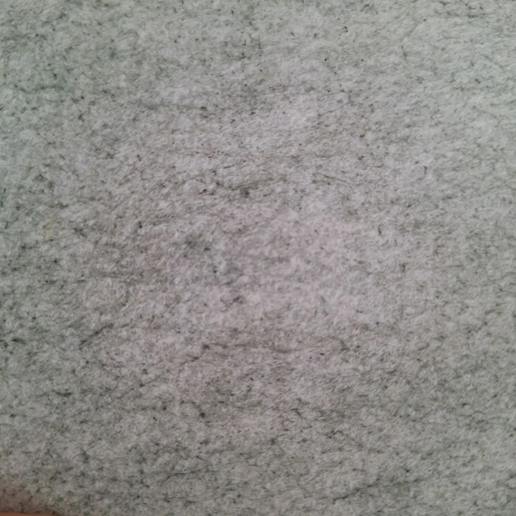Polyester campuran jarum anti-statis terasa